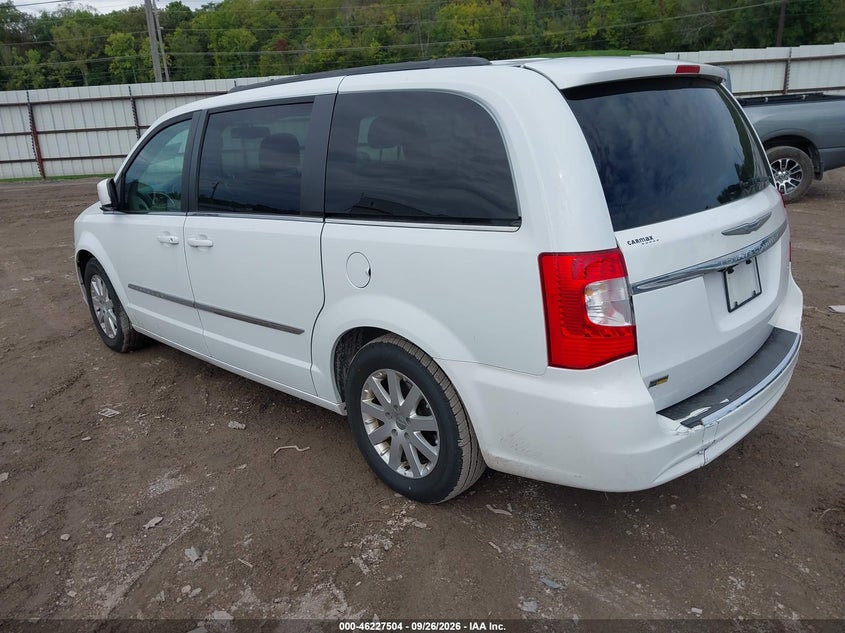 Vin: 2c4rc1bg7gr187719, lot: 46727492, chrysler town & country touring 20163