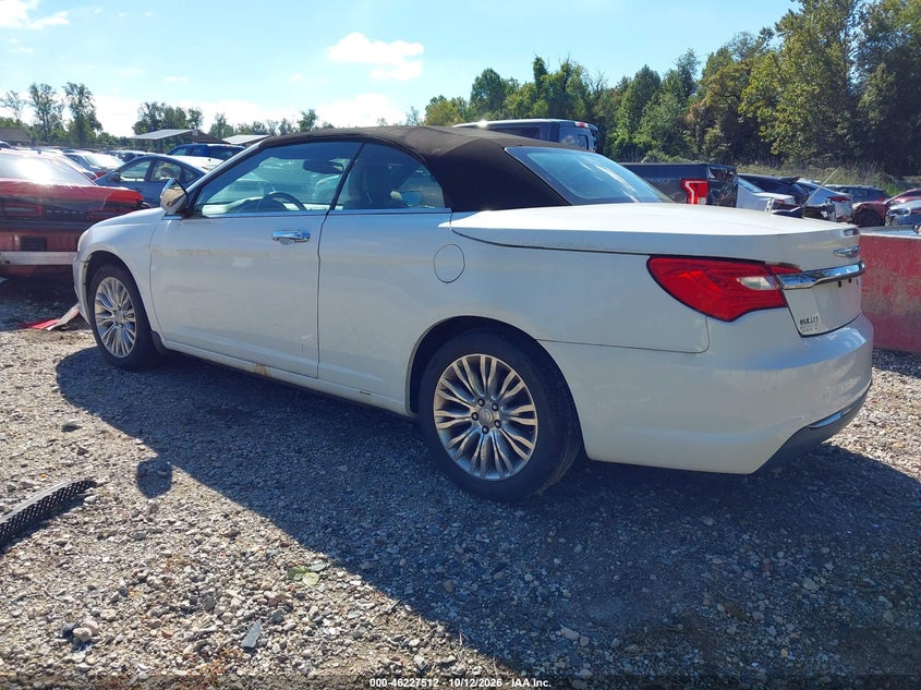 CHRYSLER 200 2011 VIN 1C3BC7EGXBN601084