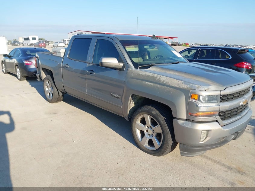 Vin: 3gcpcrec6hg391630, lot: 46727551, chevrolet silverado 1500 1lt 20171