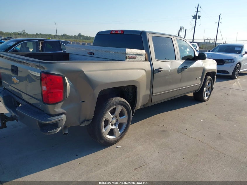 Vin: 3gcpcrec6hg391630, lot: 46727551, chevrolet silverado 1500 1lt 20174