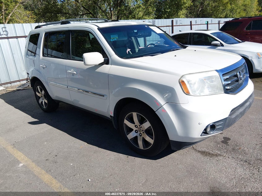 Vin: 5fnyf4h93db025414, lot: 46727563, honda pilot touring 20131