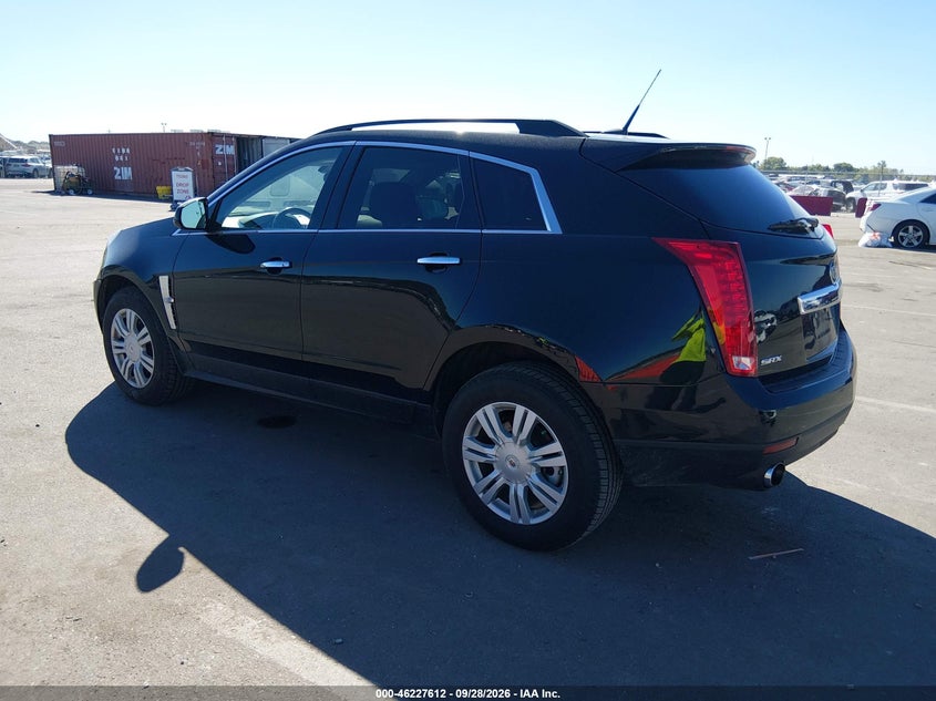 Vin: 3gyfnge33cs518134, lot: 46727600, cadillac srx standard 20123