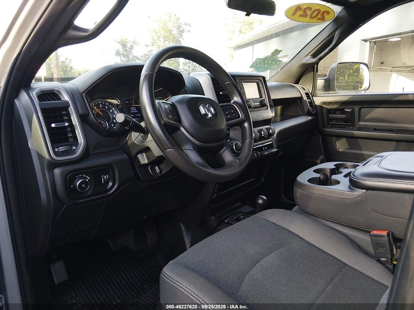 RAM 2500 2021 VIN 3C6UR5HJXMG652294