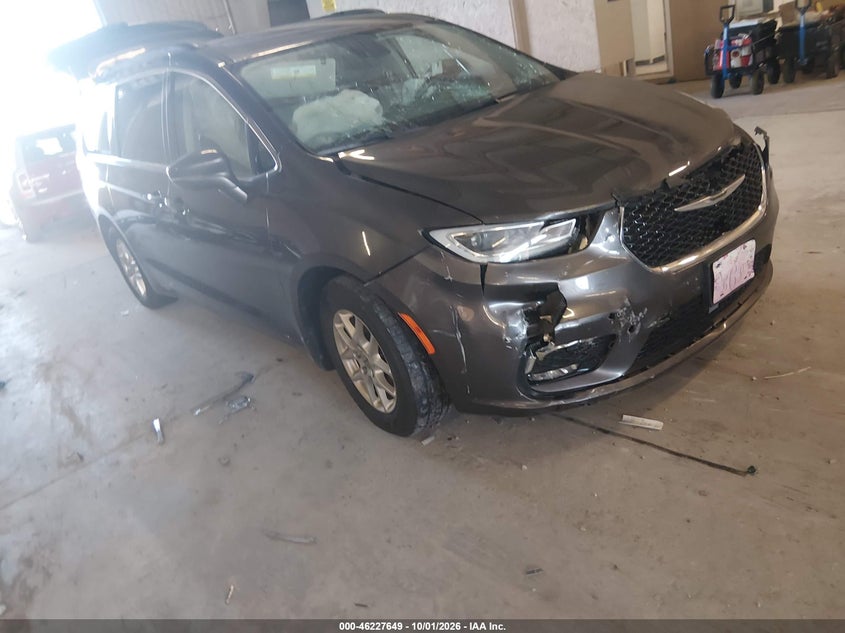 Vin: 2c4rc1bg7nr115853, lot: 46727637, chrysler pacifica touring l 2022 img_1