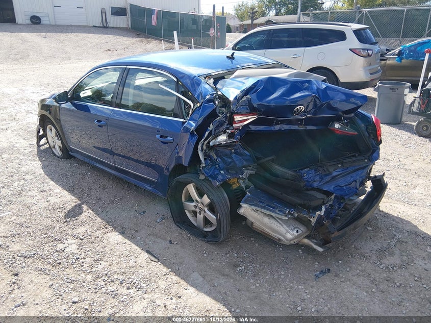 Vin: 1vwat7a30gc005590, lot: 46727649, volkswagen passat 1.8t s 20163
