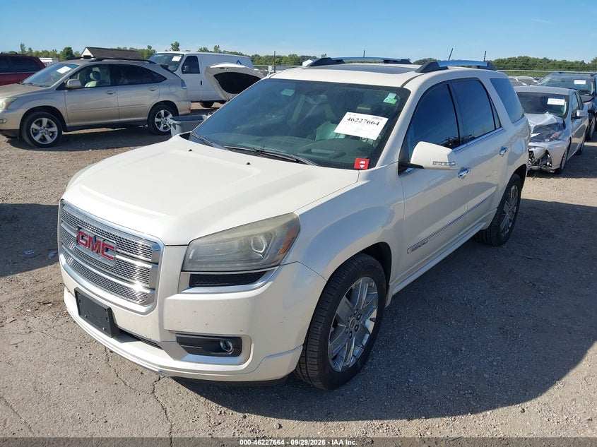 Vin: 1gkkvtkd2dj196863, lot: 46727652, gmc acadia denali 20132
