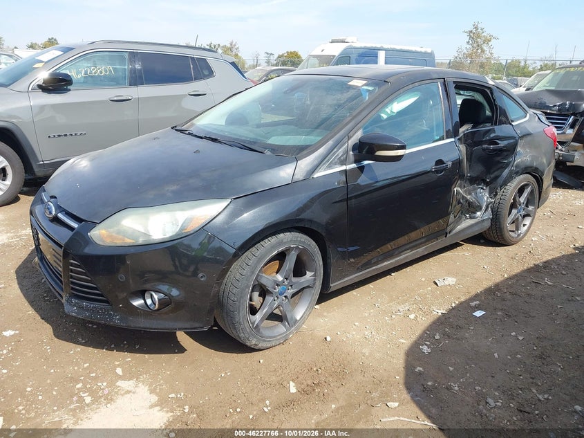 Vin: 1fahp3j23cl370416, lot: 46727754, ford focus titanium 20122