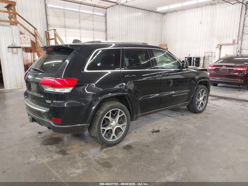 Vin: 1c4rjfbg4jc122068, lot: 46727771, jeep grand cherokee sterling edition 4x4 20184