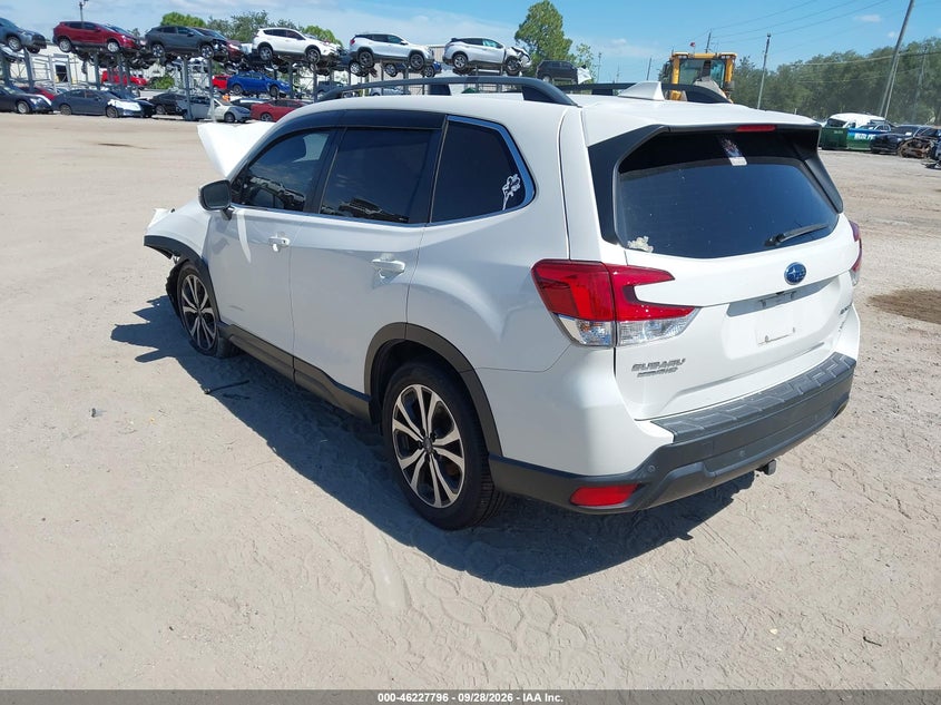 Vin: jf2skauc7lh558903, lot: 46727785, subaru forester limited 20203