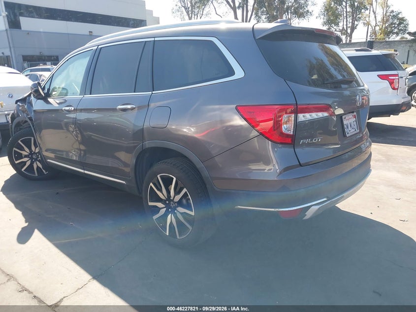 Vin: 5fnyf5h67kb007426, lot: 46727809, honda pilot touring 20193