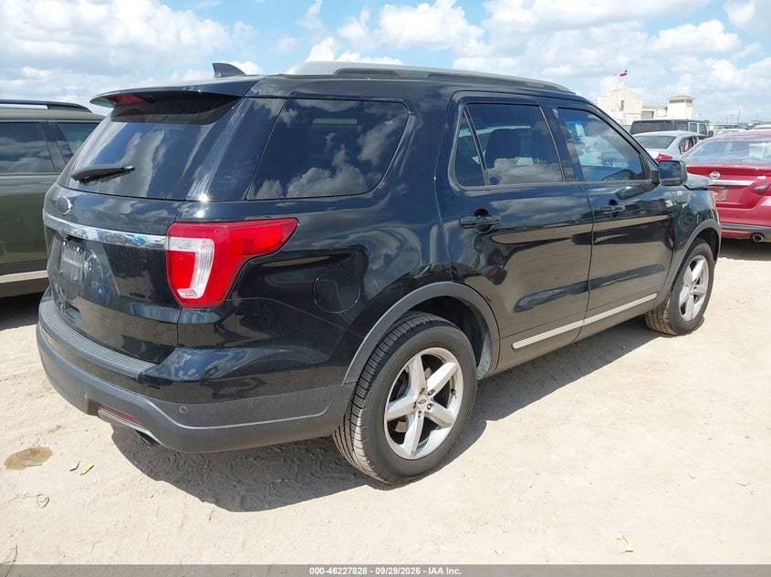 Vin: 1fm5k7d82jgb29953, lot: 46727816, ford explorer xlt 20184