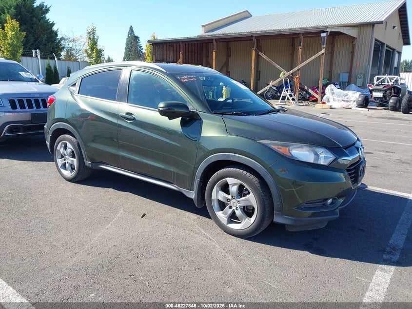 2017 Honda Hr-V Ex-L, Правый бок, IAAI, VIN 3CZRU6H78HM713473