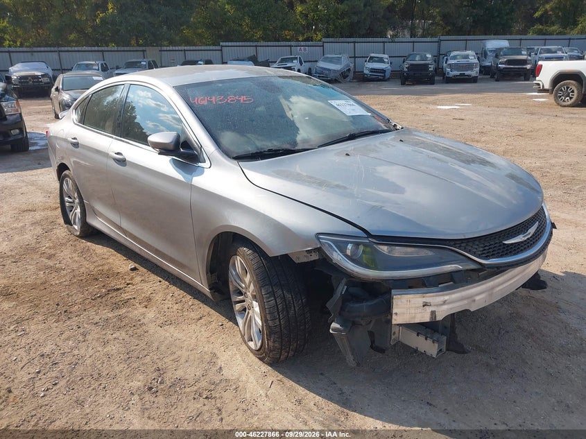 Vin: 1c3cccab9fn702632, lot: 46727854, chrysler 200 limited 2015 img_1