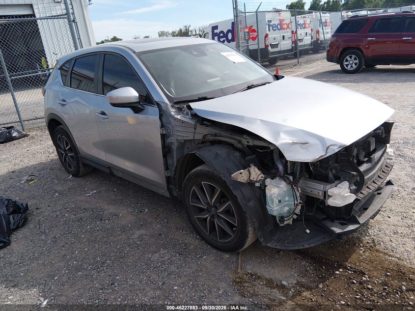 Vin: jm3kfacmxj0403164, lot: 46727881, mazda cx-5 touring 20181