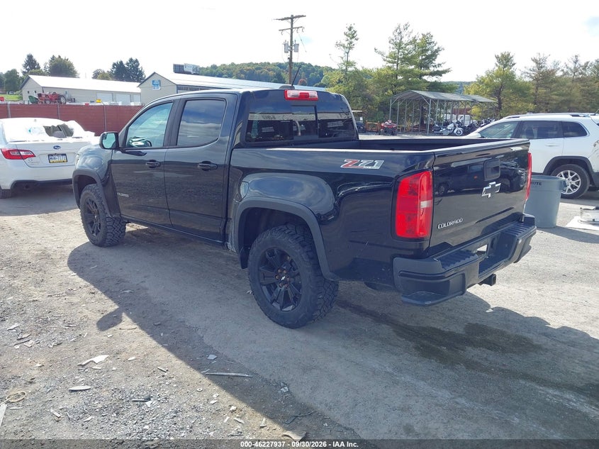 Vin: 1gcptde17h1229859, lot: 46727925, chevrolet colorado z71 20173