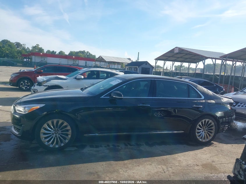 GENESIS G90 2019 VIN KMTF34JA7KU056823