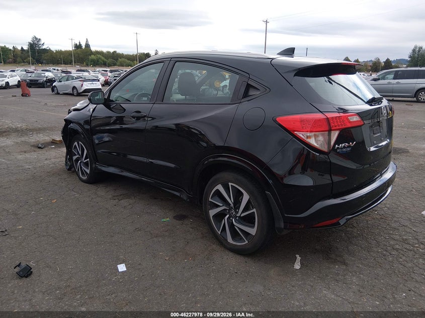 Vin: 3czru5h1xkg701627, lot: 46727966, honda hr-v sport 20193