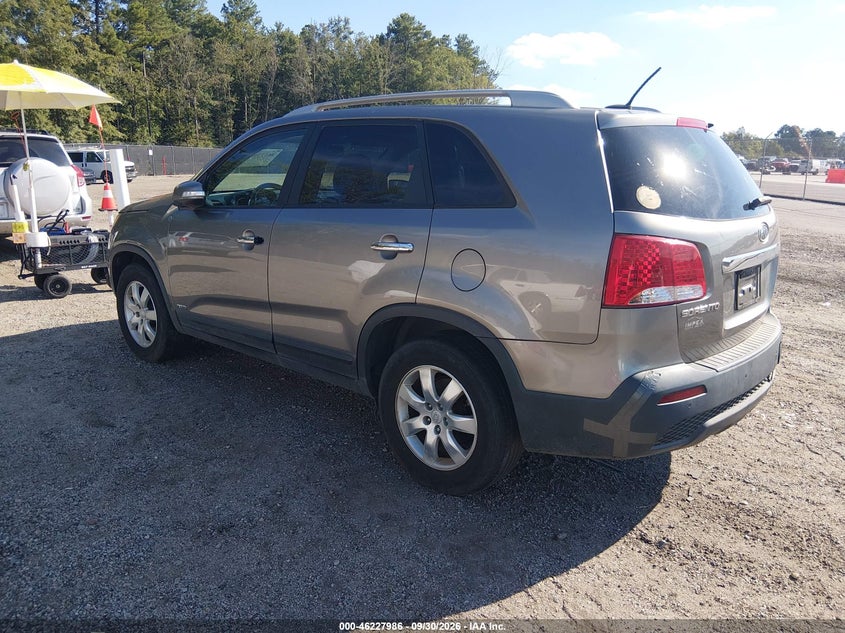 Vin: 5xyktda17bg155723, lot: 46727974, kia sorento lx 20113