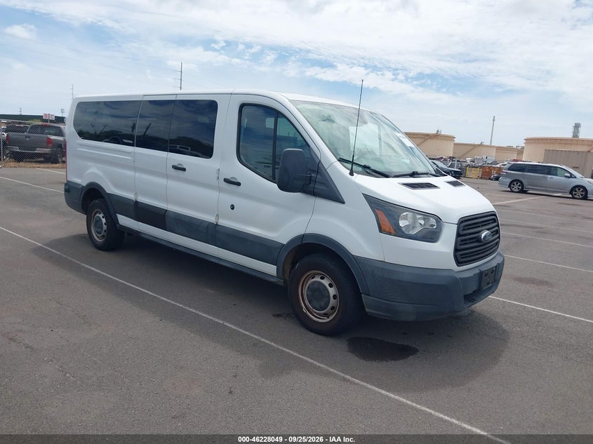 Vin: 1fbzx2zm7jkb18903, lot: 46728037, ford transit-350 xl 20181