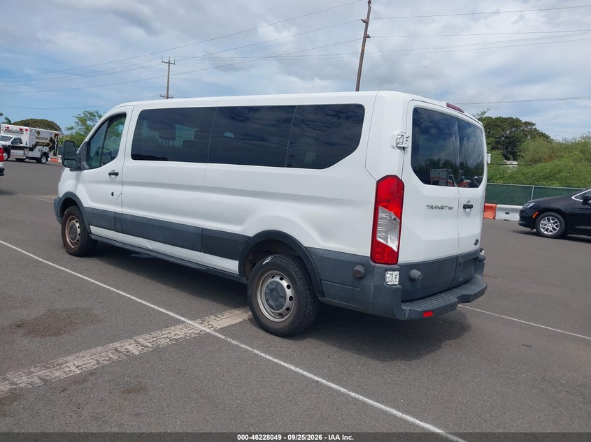 Vin: 1fbzx2zm7jkb18903, lot: 46728037, ford transit-350 xl 20183