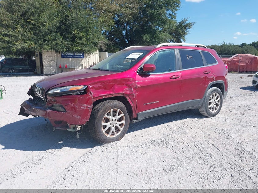 Vin: 1c4pjmcb1ew174115, lot: 46728046, jeep cherokee latitude 20142