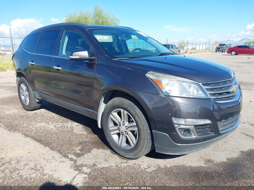 Vin: 1gnkrgkdxgj135411, lot: 46728051, chevrolet traverse 1lt 20161