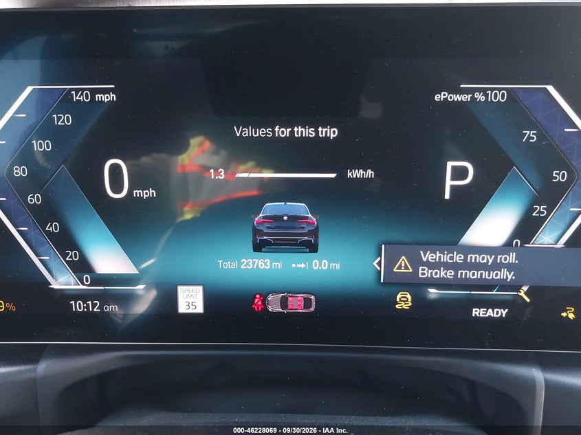 BMW I4 2023 VIN WBY43AW07PFR32093