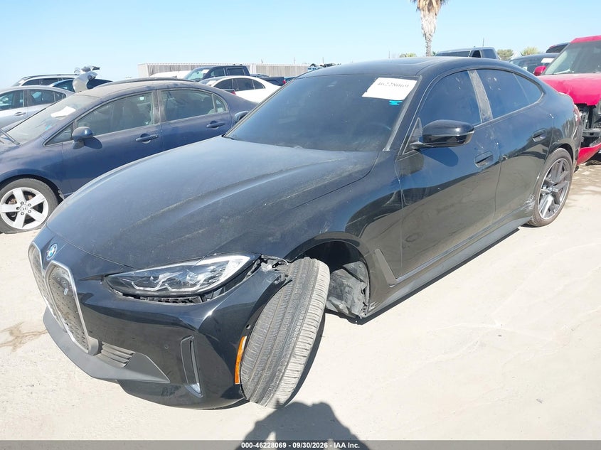 BMW I4 2023 VIN WBY43AW07PFR32093
