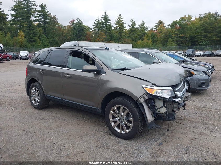 2014 Ford Edge Limited, Front, IAAI, VIN 2FMDK4KC7EBA61244