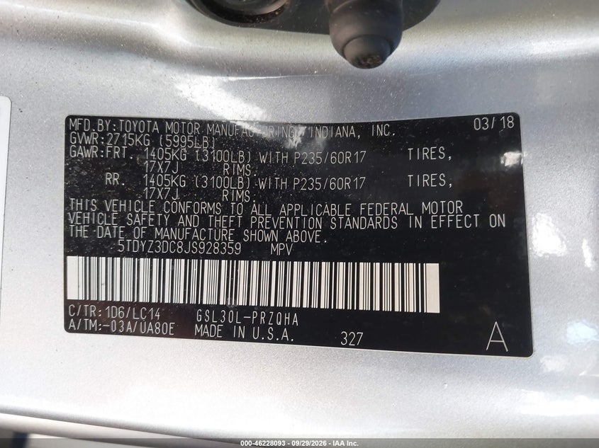 TOYOTA SIENNA - zdjęcie 9