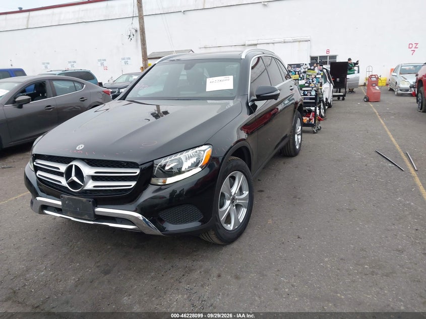 2018 Mercedes-Benz Glc 300 4Matic, Удар сзади, IAAI, VIN WDC0G4KB2JV097640 — фото 2