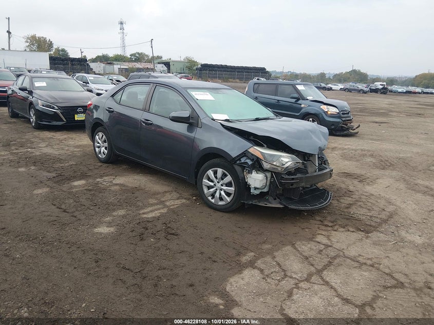 TOYOTA COROLLA 2016 VIN 2T1BURHEXGC662735