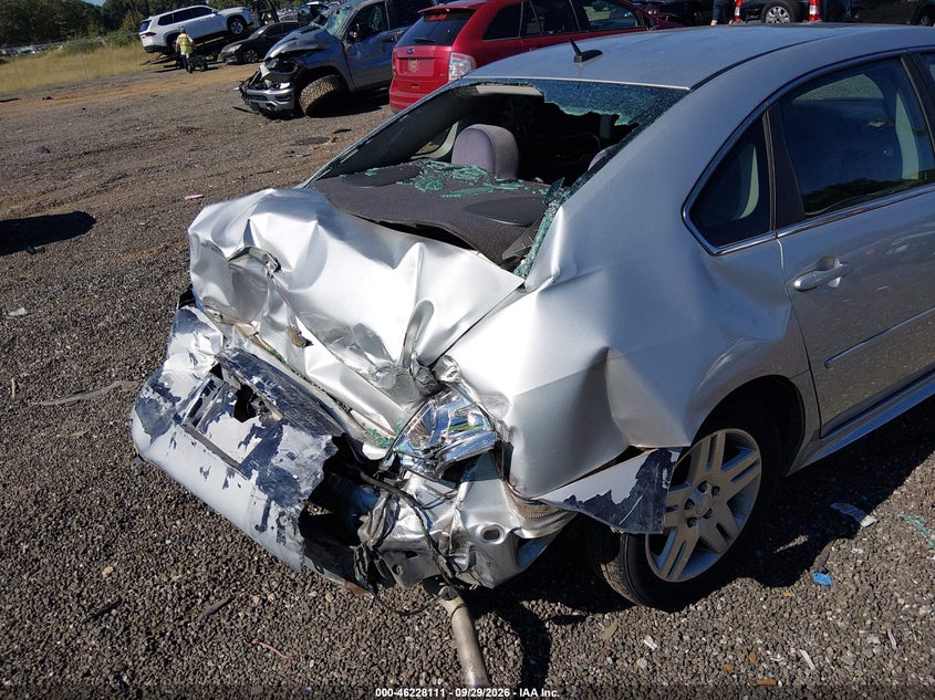CHEVROLET IMPALA 2012 VIN 2G1WG5E33C1247326