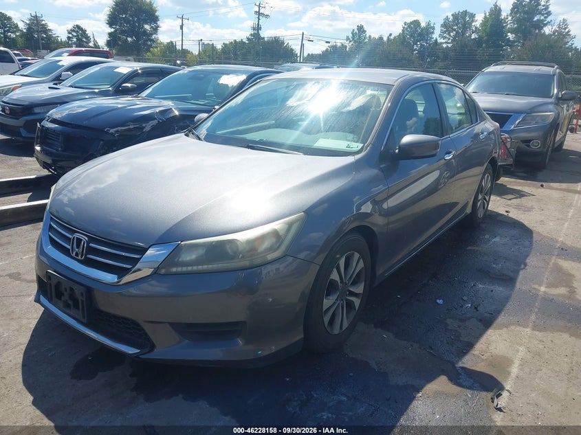 2013 Honda Accord Lx, Right Front, IAAI, VIN 1HGCR2F34DA233171 — photo 2