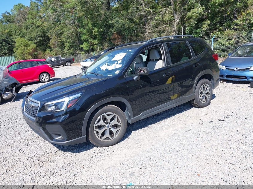 Vin: jf2skafc1mh564582, lot: 46728171, subaru forester premium 20212