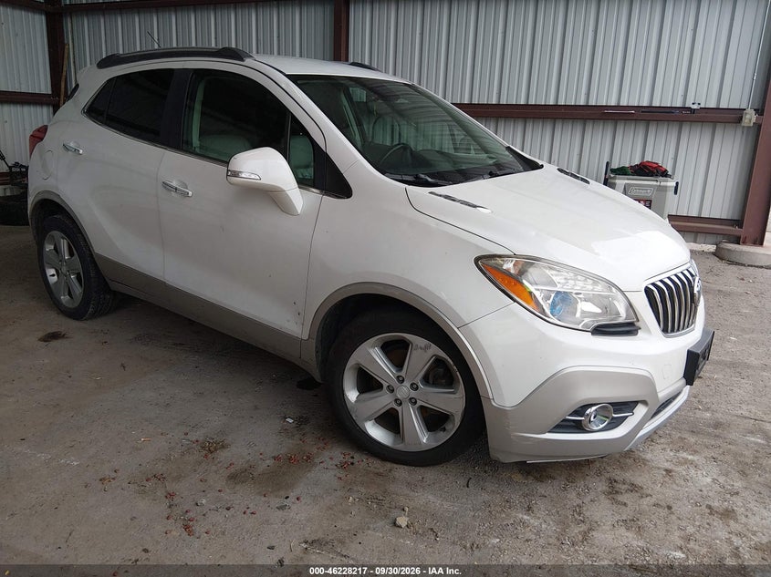 Vin: kl4cjcsb7fb052629, lot: 46728205, buick encore leather 2015 img_1