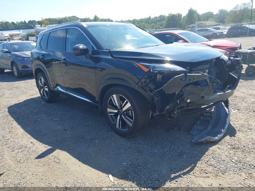 Vin: jn8bt3cb7pw470665, lot: 46728231, nissan rogue sl intelligent awd 20231
