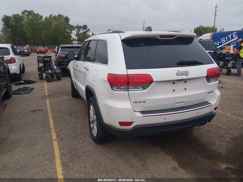 Vin: 1c4rjfbg7hc875698, lot: 46728261, jeep grand cherokee limited 4x4 20173
