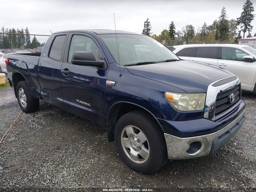 2007 Toyota Tundra Sr5 5.7L V8, Правый бок, IAAI, VIN 5TFBV54127X026790