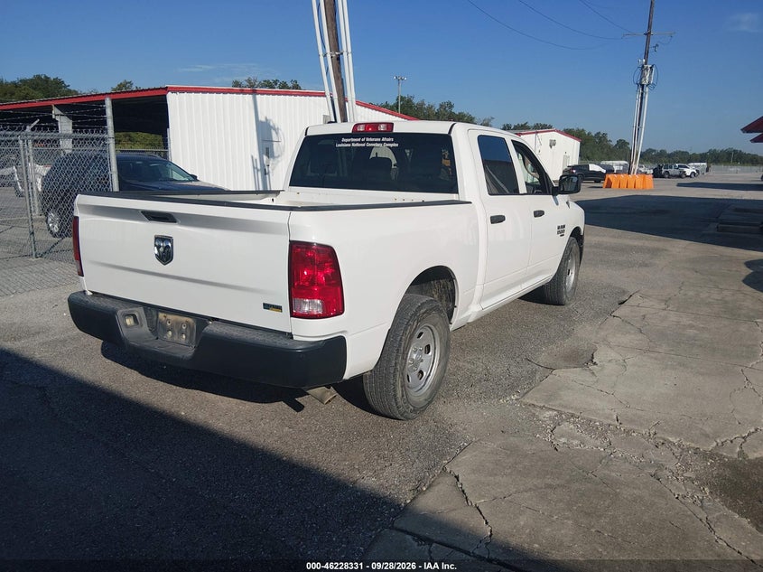 Vin: 1c6rr6kgxks538648, lot: 46728319, ram 1500 classic tradesman  4x2 5'7 box 20194