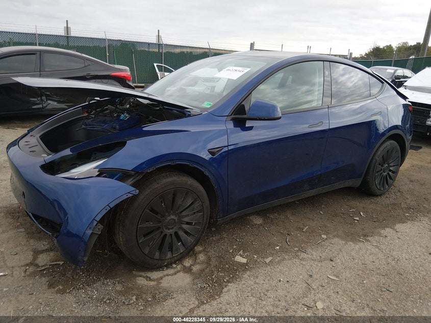 TESLA MODEL Y 2023 VIN 7SAYGAEE6PF834801