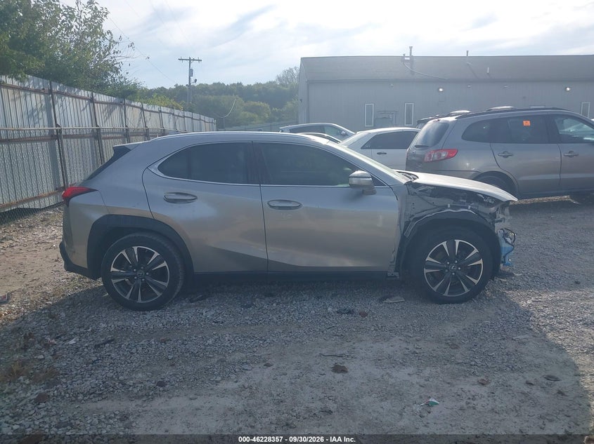 LEXUS UX 200 2019 VIN JTHY3JBH3K2001720