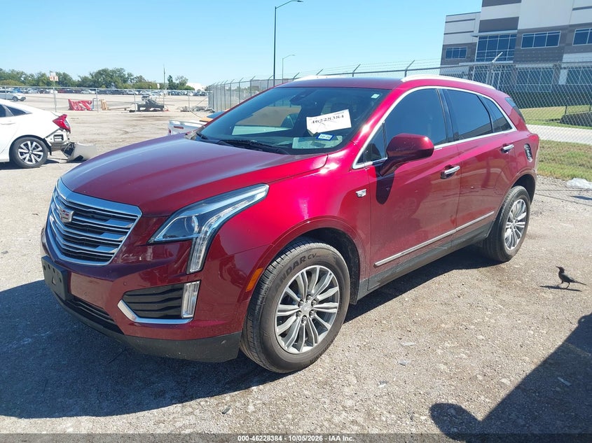 Vin: 1gykncrs1jz151498, lot: 46728372, cadillac xt5 luxury 20182