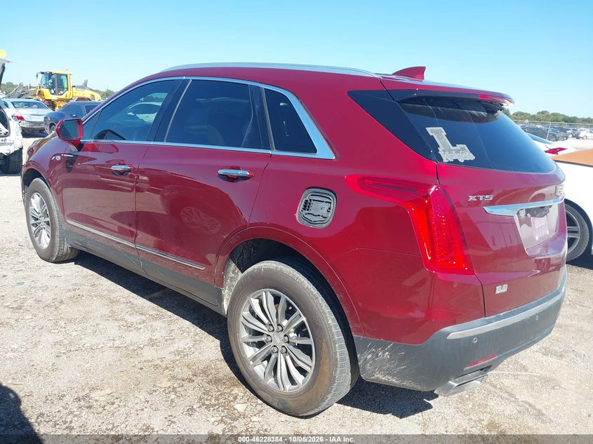 Vin: 1gykncrs1jz151498, lot: 46728372, cadillac xt5 luxury 20183