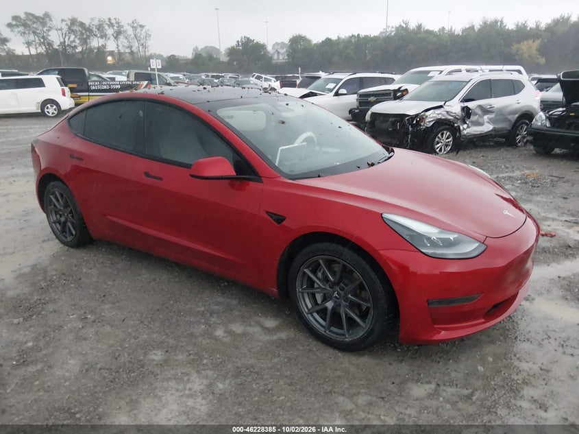 Vin: 5yj3e1eaxmf978700, lot: 46728373, tesla model 3 standard range plus 2021 img_1