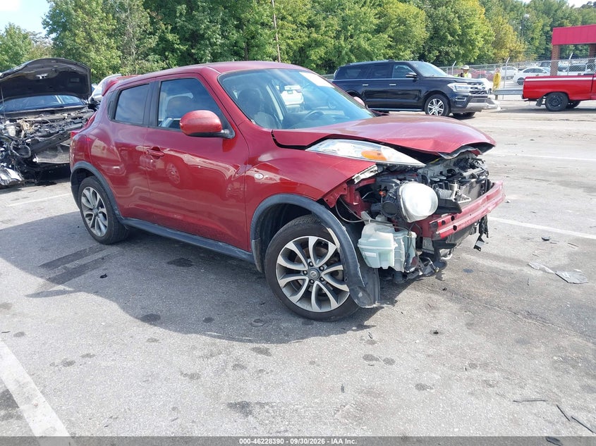 Vin: jn8af5mv2dt216057, lot: 46728378, nissan juke sv 2013 img_1