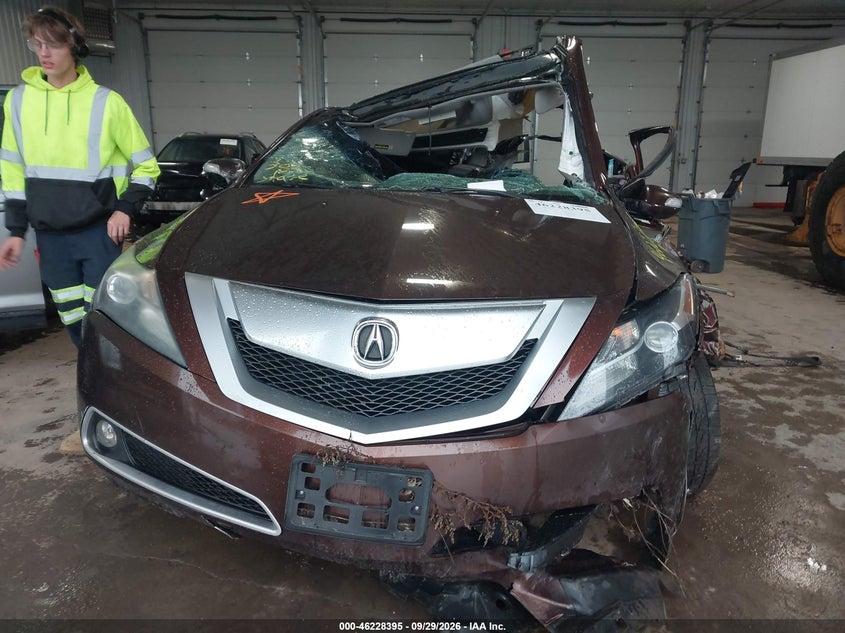 ACURA ZDX 2011 VIN 2HNYB1H48BH500684