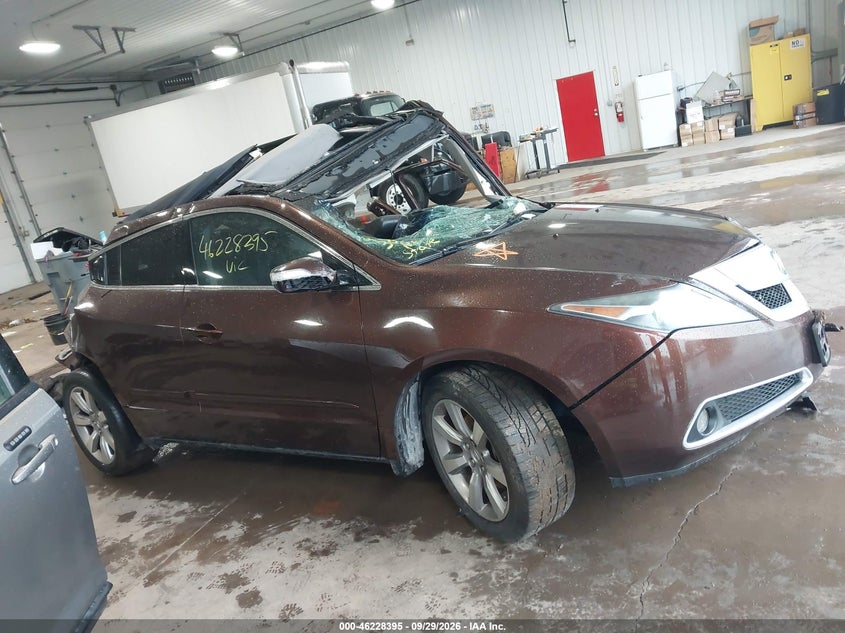 ACURA ZDX 2011 VIN 2HNYB1H48BH500684