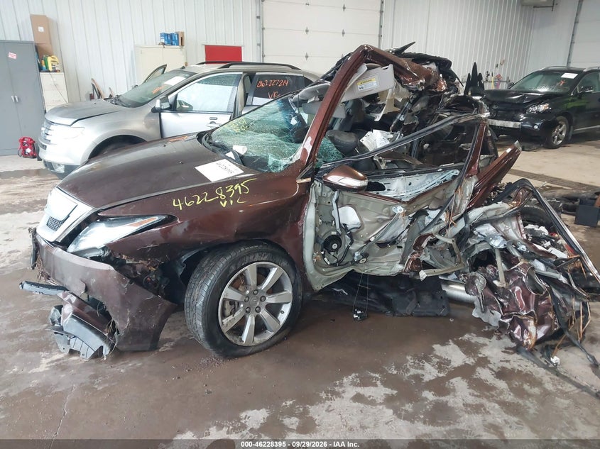 ACURA ZDX 2011 VIN 2HNYB1H48BH500684