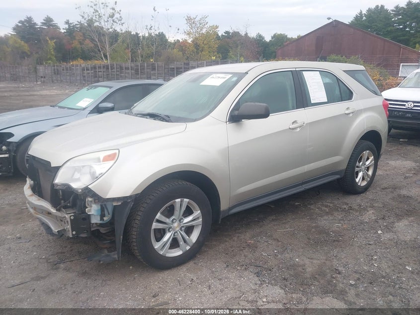2015 Chevrolet Equinox Ls, Front End, IAAI, VIN 2GNFLEEK6F6178110 — photo 2